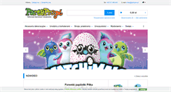 Desktop Screenshot of partypro.pl